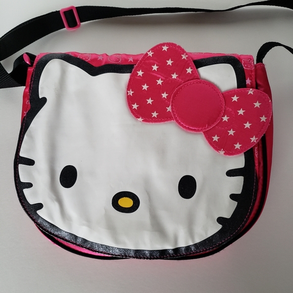 Hello Kitty Handbags - Hello Kitty pink messenger bag